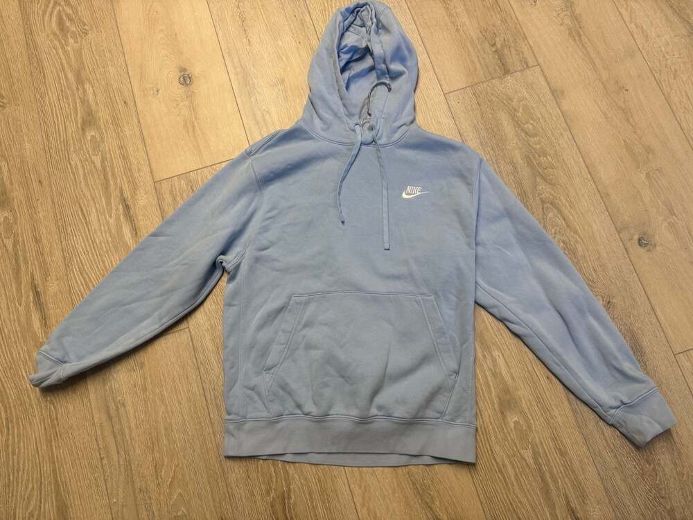 Nike Sportswear Club Fleece Hoodie Light Blue Size S